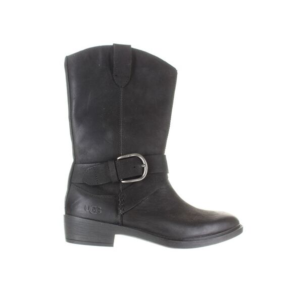 UGG Shoes - UGG Womens Reeza Black Ankle Boots Size 6 Medium (B, M)